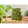 Контейнер для запекания, хранения и переноски продуктов в чехле Smart Solutions, 1050 мл, зеленый - фото 402649