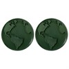 Набор подставок для кружки/стакана World Coaster, зеленые, 2 шт. - фото 403109