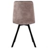 Стул Chilli, винтажный велюр, серо-коричневый - фото 403670