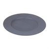 Набор тарелок Soft Ripples, D21 см, серые, 2 шт. - фото 403910
