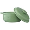 Кастрюля жаропрочная Country Mill, 1,9 л, светло-зеленая - фото 403982