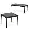 Стол кофейный Aska, 50х50 см, черный - фото 404047