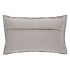 Чехол на подушку из фактурного хлопка серого цвета с контрастным кантом из коллекции Essential, 30х50 см - фото 405058