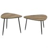 Набор из 2-х столиков Alfie, орех - фото 405506