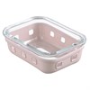 Контейнер для запекания, хранения и переноски продуктов в чехле Smart Solutions, 370 мл, розовый - фото 405904