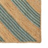 Ковер из джута с вставками зеленого цвета из коллекции Ethnic, 160х230 см - фото 406206