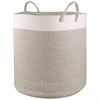 Корзина для хранения Iben, D50х54 см, кремовая/светло-бежевая - фото 407437