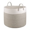 Корзина для хранения Ulrik, D48х35 см, кремовая/светло-бежевая - фото 407454