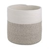 Кашпо Nygard, D25х24 см, кремовое/светло-бежевое - фото 407513