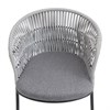 Лаунж-кресло Haugen, темно-серое/светло-серое - фото 408023