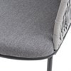 Лаунж-кресло Haugen, темно-серое/светло-серое - фото 408025