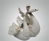 Статуэтка "Пара лебедей", 27 см - фото 43072