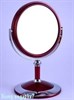 Настольное двухстороннее зеркало"Red", 15 см. - фото 47562