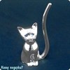 Подставка для колец "Кошка", 4х10 см - фото 48223