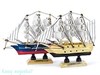 Модель парусника, 14х13 см, 2 вида - фото 50278