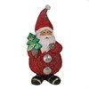 Фигура декоративная Дед Мороз с елочкой L7W6H16.5см - фото 69348