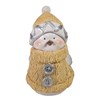 Фигура декоративная Снегирь-мальчик цвет: бежевый L8W10H15см - фото 69350