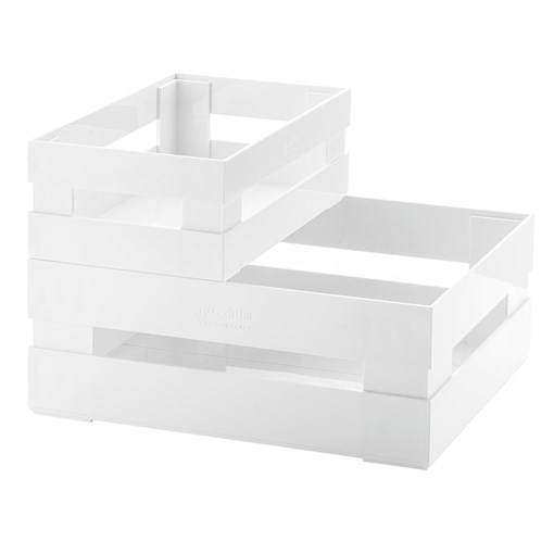 Набор из 2 ящиков tidy & store белый - фото 239034