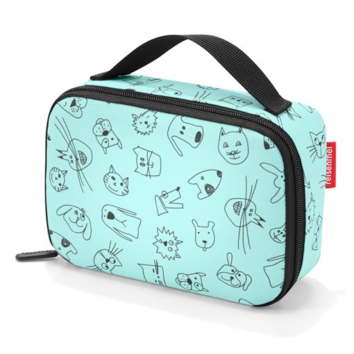 Термосумка детская thermocase cats and dogs mint - фото 240871