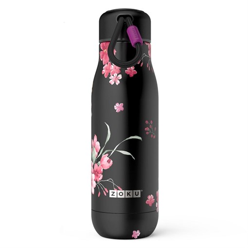 Термос zoku 500 мл midnight floral - фото 241645