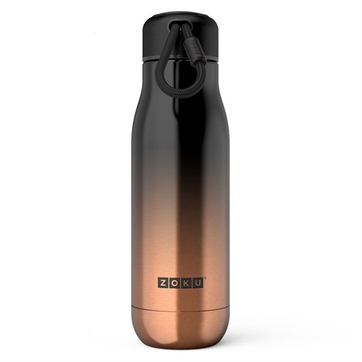Термос zoku 500 мл gold ombre - фото 241655