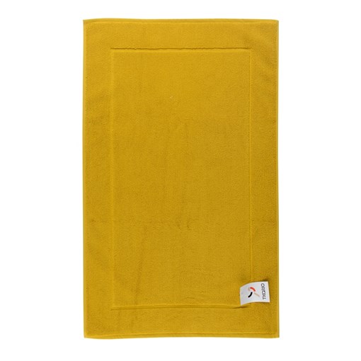 Коврик для ванной горчичного цвета essential, 50х80 см - фото 242546