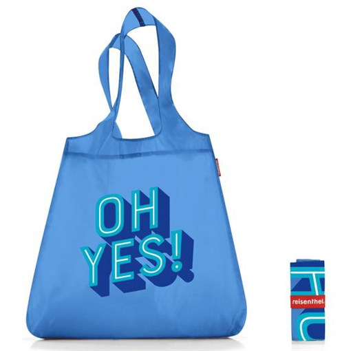 Сумка складная mini maxi shopper oh yes - фото 249792