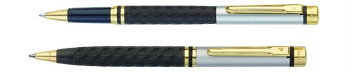 Набор: ручка шариковая + роллер Pierre Cardin PEN and PEN, корпус - латунь со спец.матовым покрытием - фото 256086