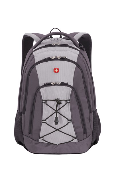 Рюкзак SWISSGEAR, серый, полиэстер, 33х19х45 см, 28 л - фото 257477