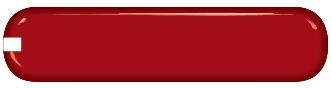 Задняя накладка для ножей VICTORINOX 74 мм, пластиковая, красная - фото 257705