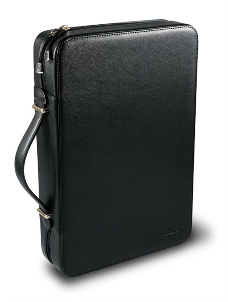 Портфель VICTORINOX для презентации и хранения ножей, кожаный, чёрный, БЕЗ НАПОЛНЕНИЯ - фото 257777