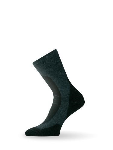 Носки Lasting TKN 800, polypropylene+nylon, серо-зеленый с черной вставкой, размер L (TKN800-L) - фото 260196