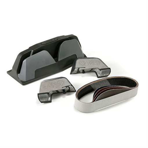Набор сменных ремней Work Sharp E5 Upgrade Kit плюс 2 направляющих 15 и 20 градусов, подходит для то - фото 309621