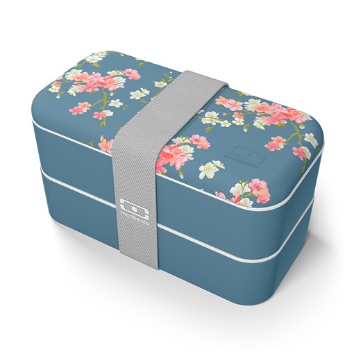 Ланч-бокс mb original flower mood denim - фото 313784