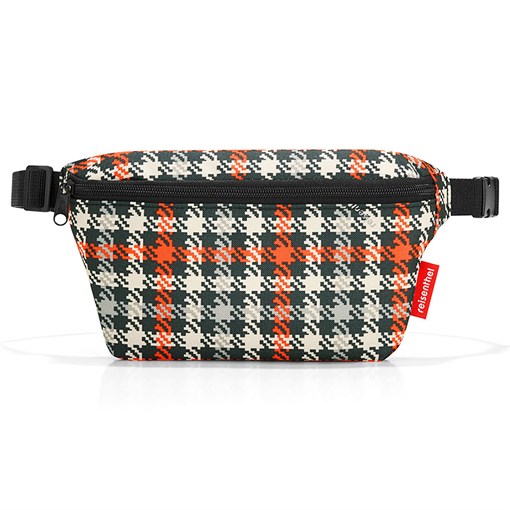 Сумка поясная beltbag s glencheck red - фото 314278