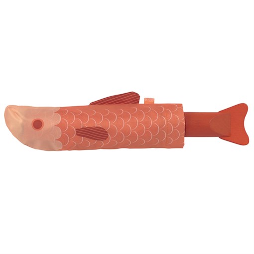 Зонт fish, оранжевый - фото 314527