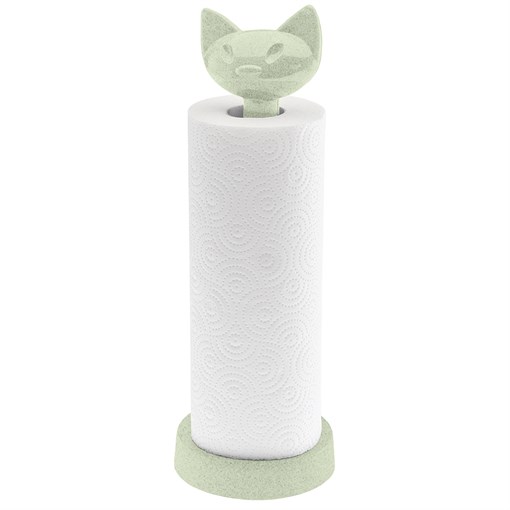 Держатель для бумажных полотенец miaou, organic, зеленый - фото 317392