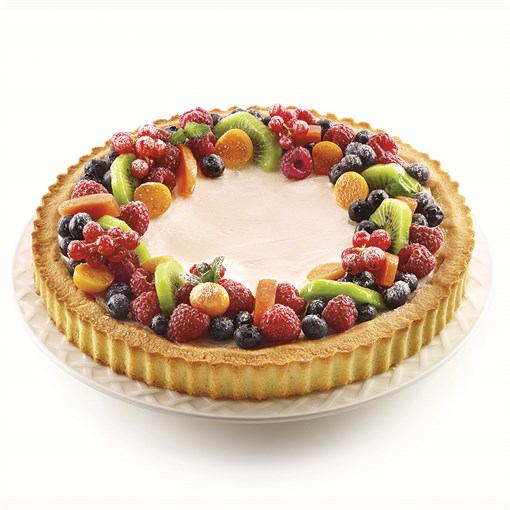 Форма для приготовления crostata 26 х 3 см силиконовая - фото 318480