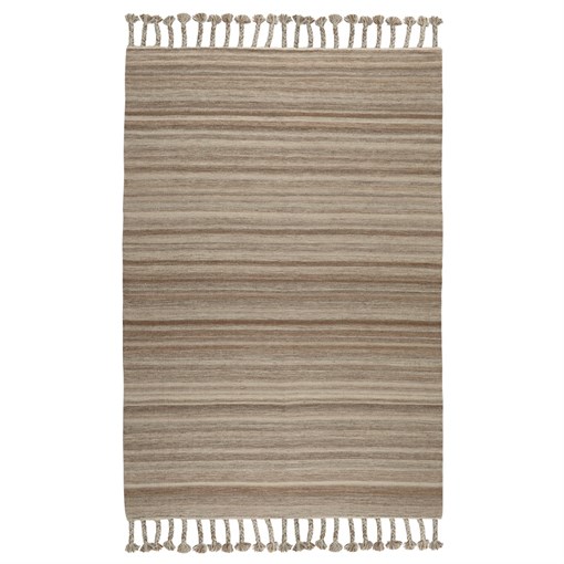 Ковер из шерсти и хлопка с кисточками из коллекции ethnic, 120х180 см - фото 320015