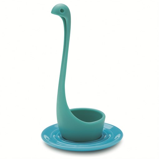 Держатель для яйца ototo, miss nessie, голубой - фото 323544