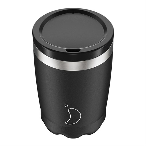 Термокружка coffee cup 340 мл monochrome black - фото 324887