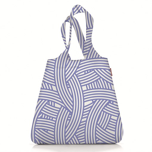 Сумка складная mini maxi shopper zebra blue - фото 326581