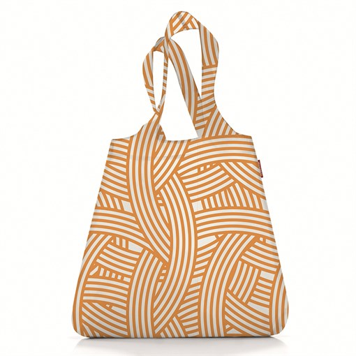 Сумка складная mini maxi shopper zebra orange - фото 326585