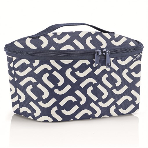 Термосумка coolerbag s pocket signature navy - фото 327301