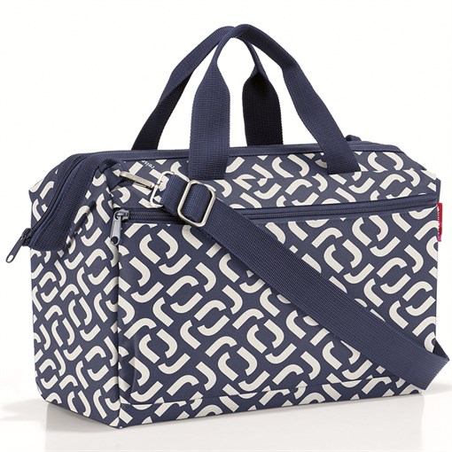 Сумка allrounder s pocket signature navy - фото 327314
