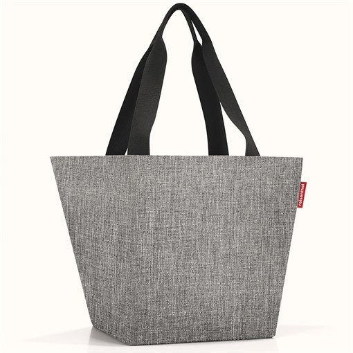 Сумка shopper m twist silver - фото 327354