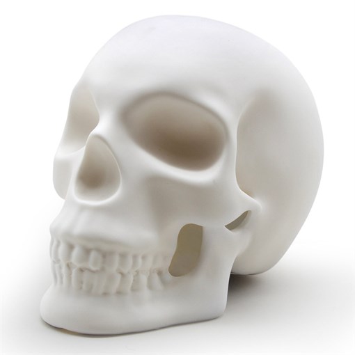 Лампа настольная suck uk, skull light - фото 327431