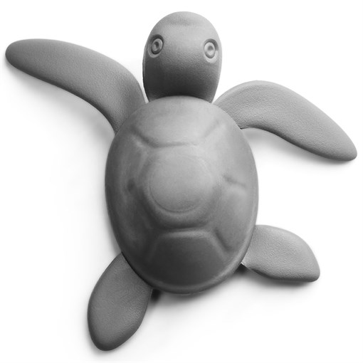 Магнит save turtle, темно-серый - фото 327484