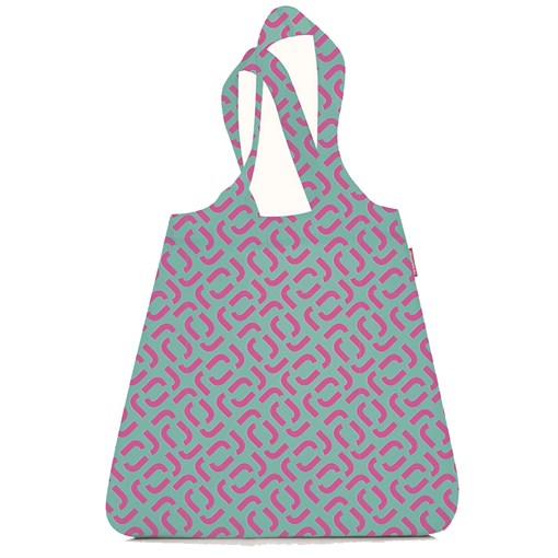 Сумка складная mini maxi shopper signature spectra green - фото 329186