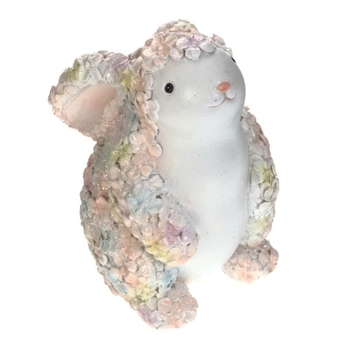 Фигурка декоративная "Заяц",  L10 W8,5 H13 см - фото 331497